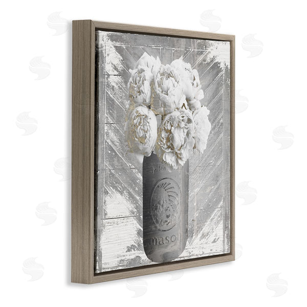 Stupell Industries Sophie 6 | Peony In Rustic Jar