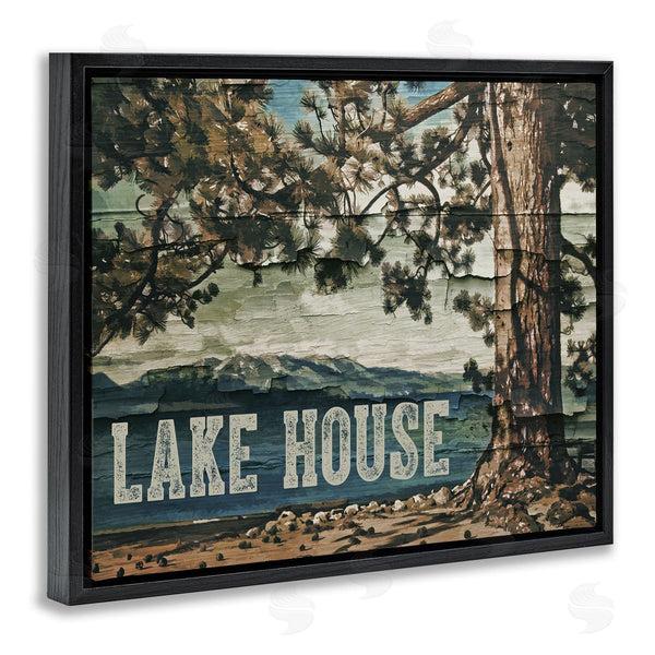 Stupell Industries Sophie 6 | Rustic Lake House View