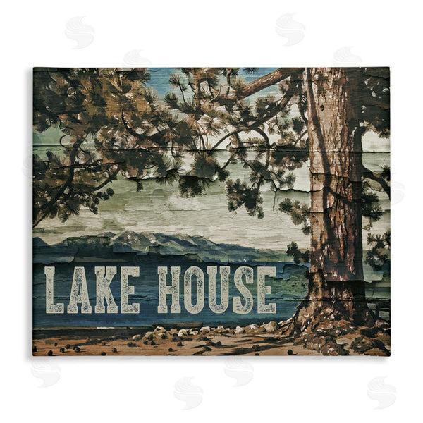 stupell industries Sophie 6 | Rustic Lake House View