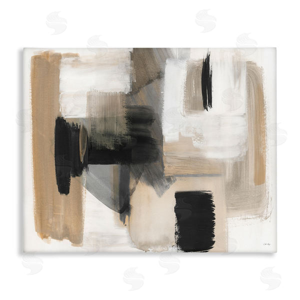 stupell industries Stella Chang | Tan & Black Collage