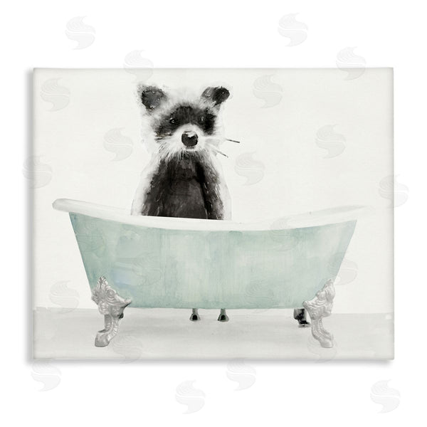 stupell industries Stellar Studio | Raccoon In A Tub