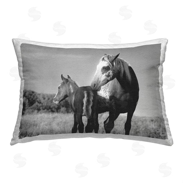 Stupell Industries Steve Toole | Grey Horse & Foal