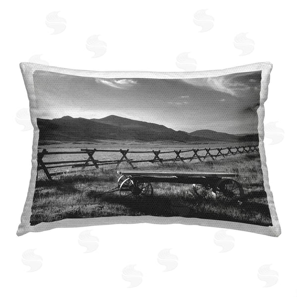 Stupell Industries Steve Toole | Rural Wagon & Fence