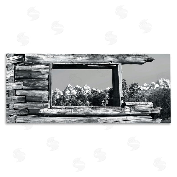 stupell industries Steve Toole | Rustic Cabin Window
