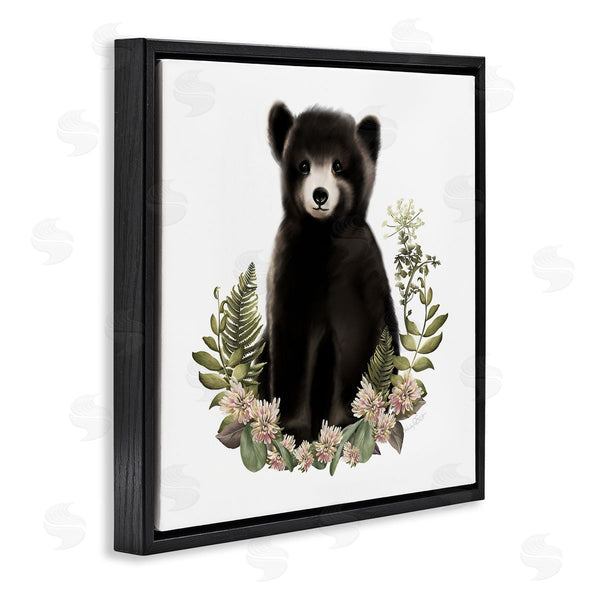 Stupell Industries Studio Q | Floral Bramble Bear