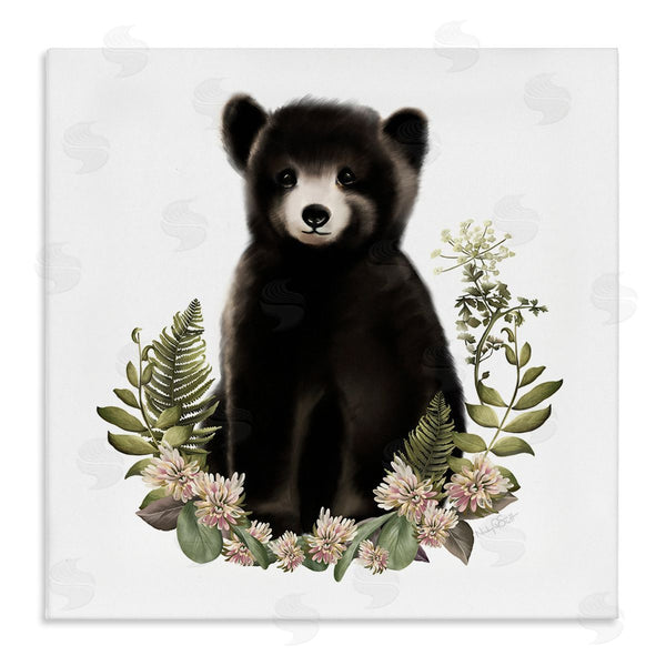 stupell industries Studio Q | Floral Bramble Bear