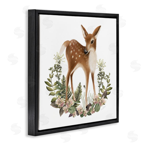 Stupell Industries Studio Q | Floral Bramble Deer