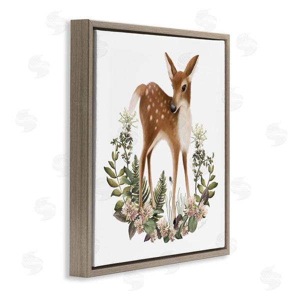 Stupell Industries Studio Q | Floral Bramble Deer