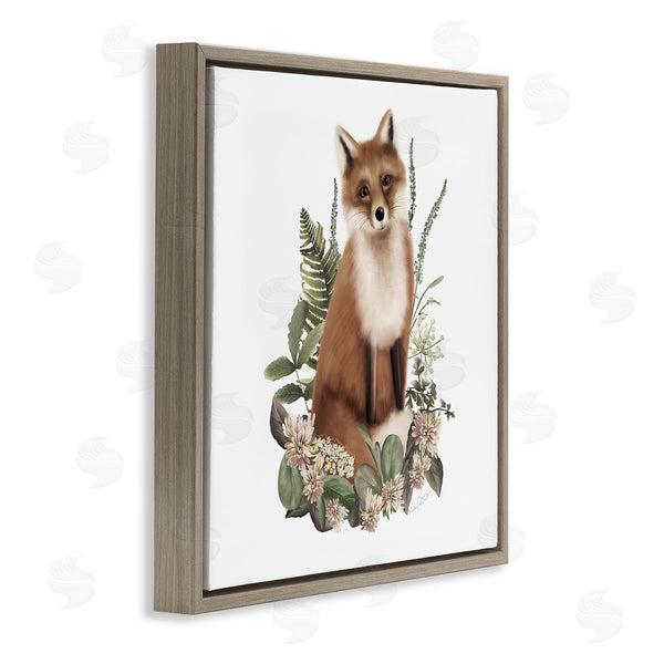 Stupell Industries Studio Q | Floral Bramble Fox