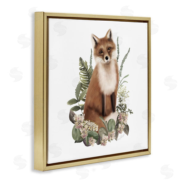 Stupell Industries Studio Q | Floral Bramble Fox