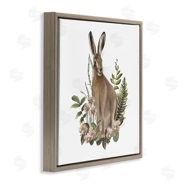 Stupell Industries Studio Q | Floral Bramble Hare