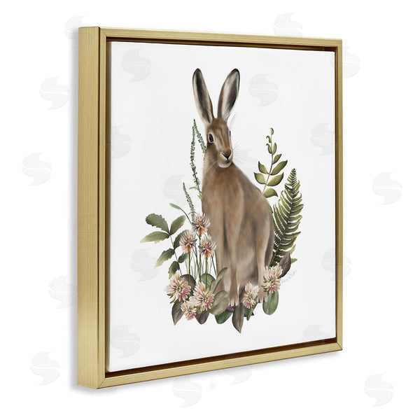 Stupell Industries Studio Q | Floral Bramble Hare