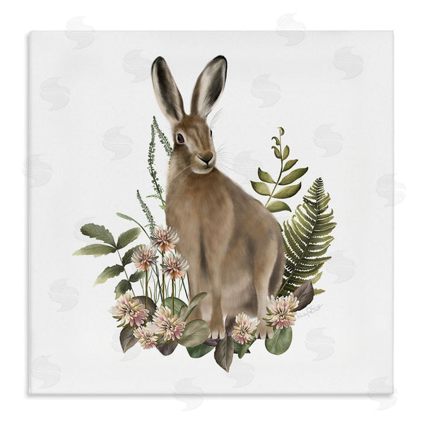 stupell industries Studio Q | Floral Bramble Hare