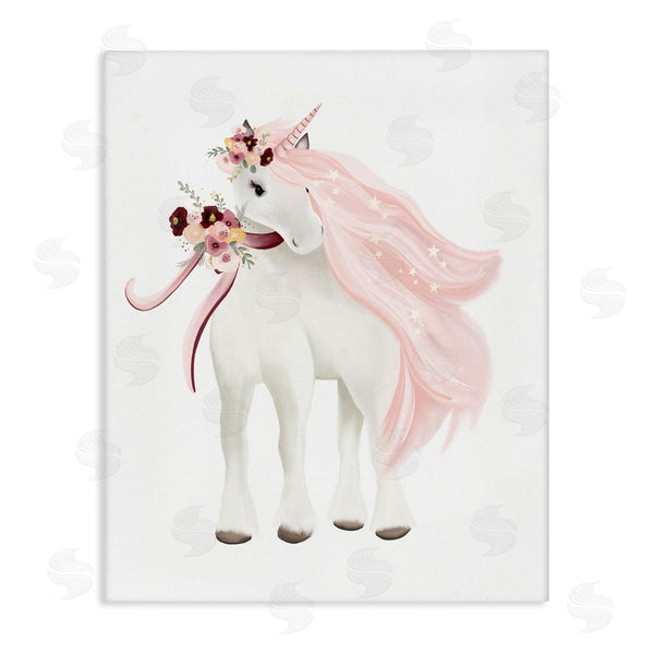 stupell industries Studio Q | Glam Pink Unicorn