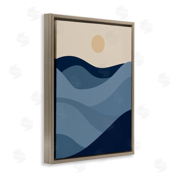 Stupell Industries Stupell Studio | Blue Hills & Moon