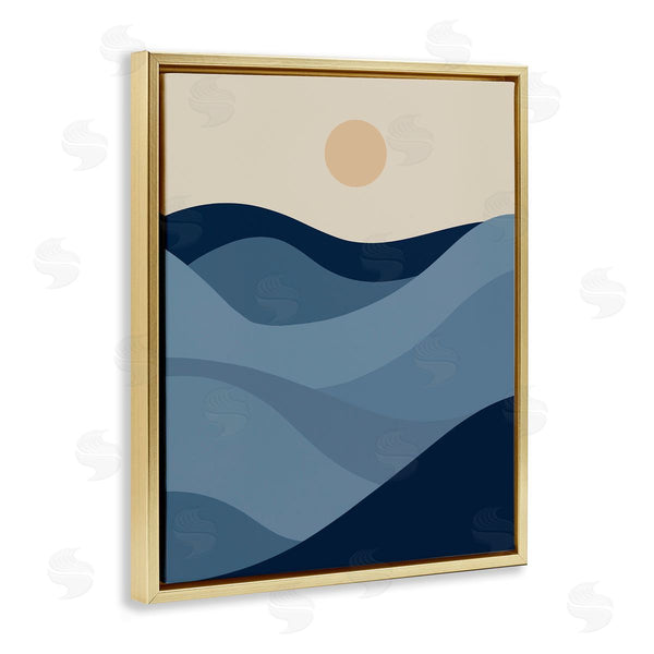 Stupell Industries Stupell Studio | Blue Hills & Moon