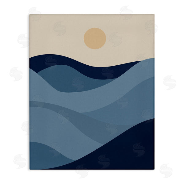 stupell industries Stupell Studio | Blue Hills & Moon