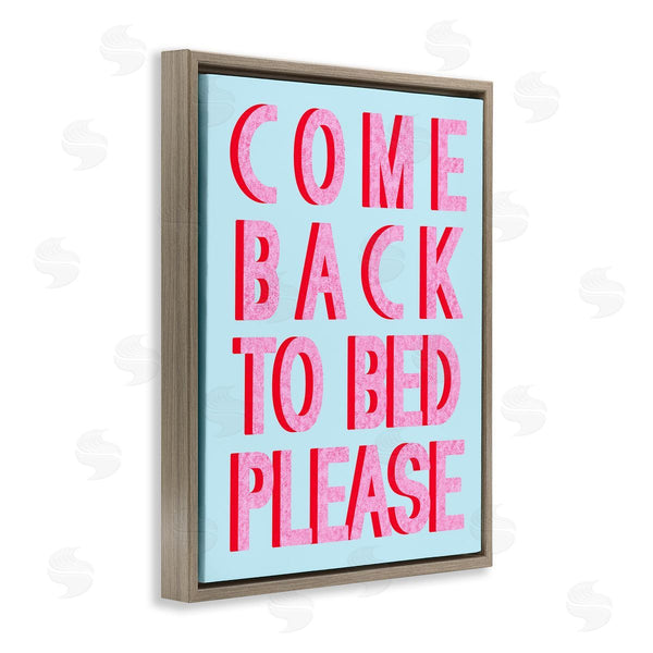 Stupell Industries Stupell Studio | Come Back To Bed