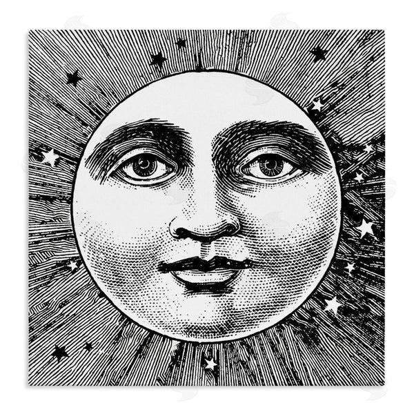 stupell industries Stupell Studio | Moon & Stars Face