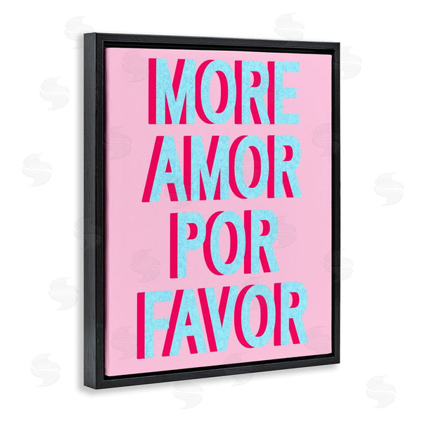 Stupell Industries Stupell Studio | More Amor Phrase