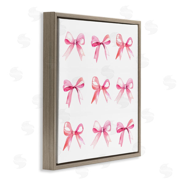 Stupell Industries Stupell Studio | Pink Bow Pattern