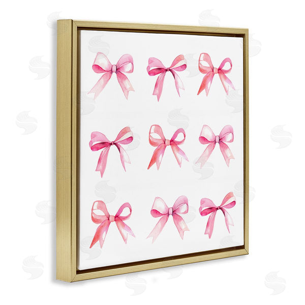 Stupell Industries Stupell Studio | Pink Bow Pattern