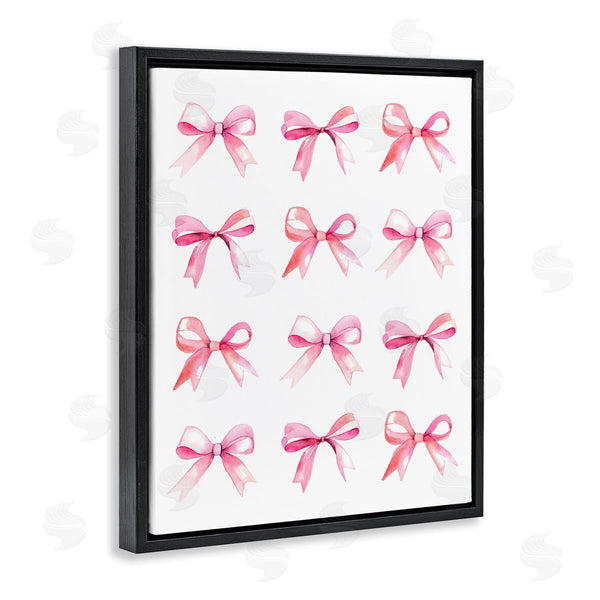 Stupell Industries Stupell Studio | Pink Bows Rows