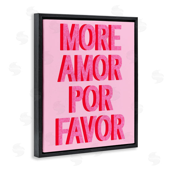 Stupell Industries Stupell Studio | Pink More Amor