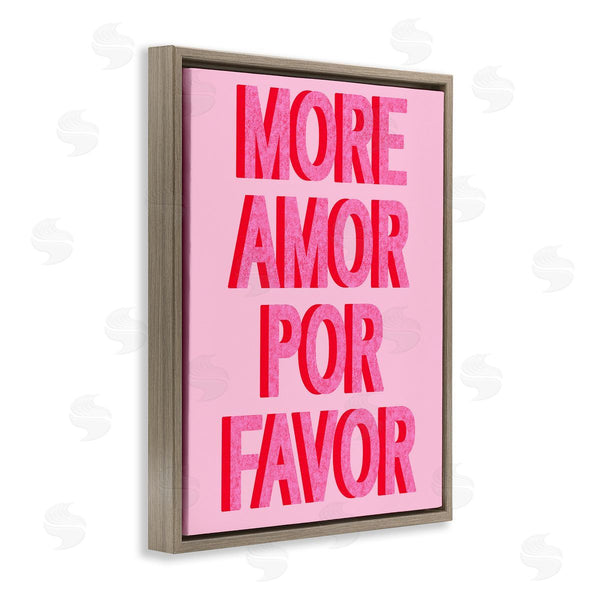 Stupell Industries Stupell Studio | Pink More Amor