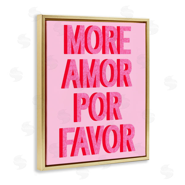 Stupell Industries Stupell Studio | Pink More Amor