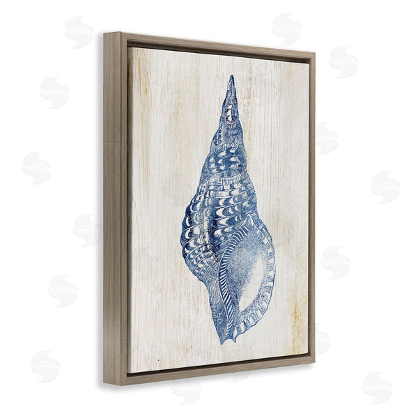 Stupell Industries Susan Arnot | Tranquil Blue Shell