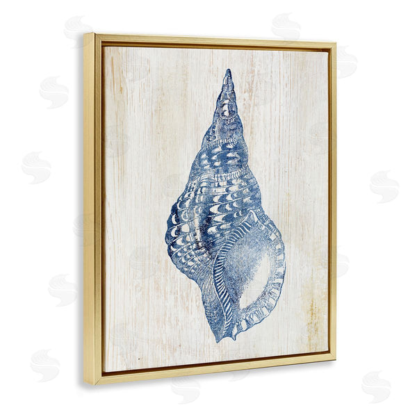 Stupell Industries Susan Arnot | Tranquil Blue Shell