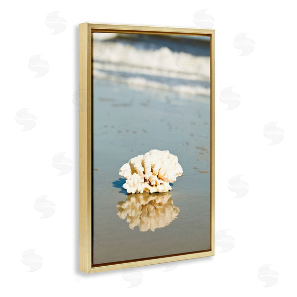 Stupell Industries Susan Bryant | Coral On Sea Shore