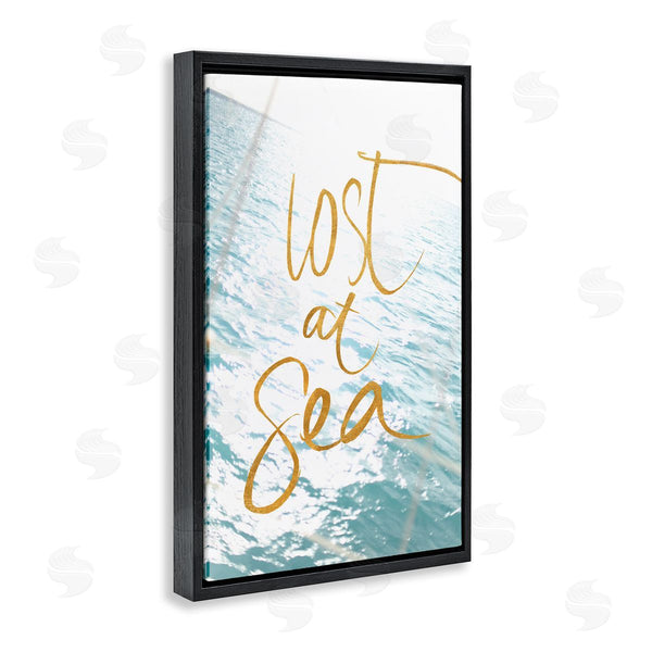 Stupell Industries Susan Bryant | Lost At Sea Phrase