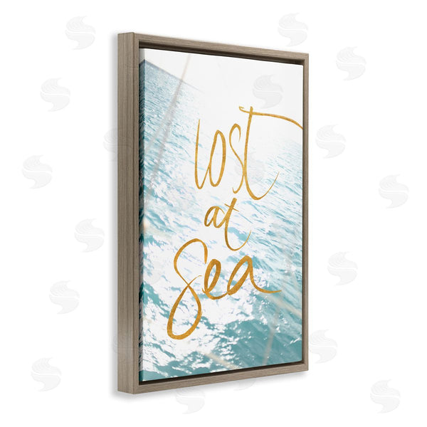 Stupell Industries Susan Bryant | Lost At Sea Phrase