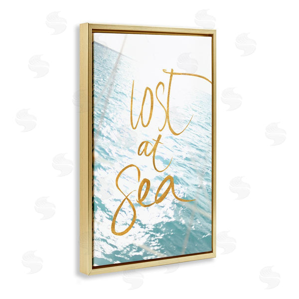 Stupell Industries Susan Bryant | Lost At Sea Phrase