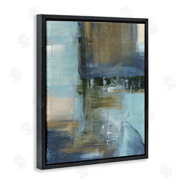 Stupell Industries Susan Jill | Abstract Blue & Glam