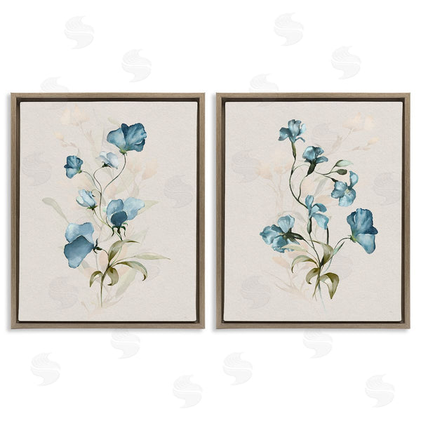 Stupell Industries Susan Jill | Blue Botanical Herbs