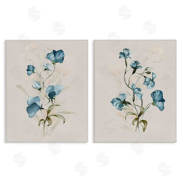 stupell industries Susan Jill | Blue Botanical Herbs