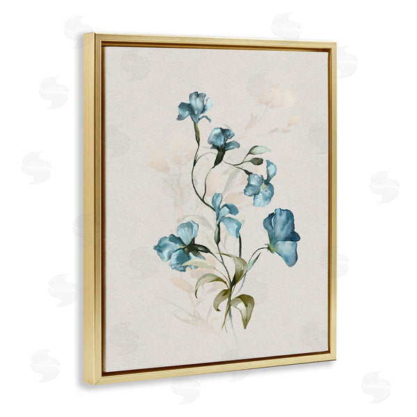 Stupell Industries Susan Jill | Blue Flower Herbs