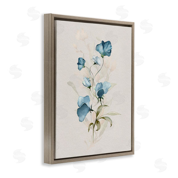 Stupell Industries Susan Jill | Blue Herb & Blossom