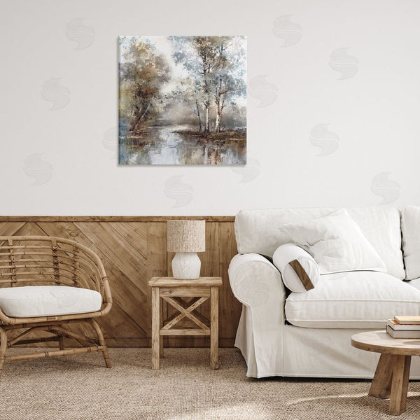 Stupell Industries T.C. Chiu | Meandering River Scene