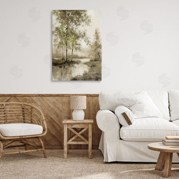 Stupell Industries T.C. Chiu | Spring River In Forest