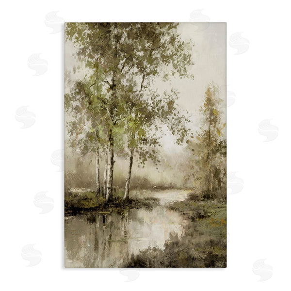 stupell industries T.C. Chiu | Spring River in Forest