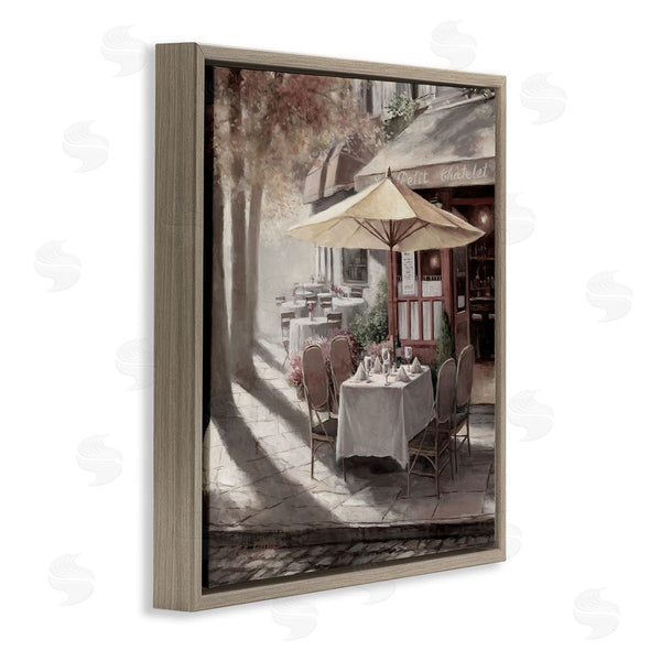 Stupell Industries T.C. Chiu | Warm Sunlit Bistro