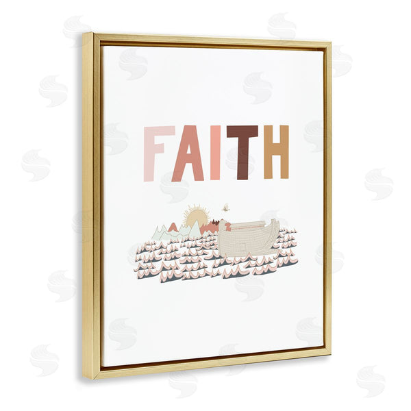 Stupell Industries Tara Moss | Noah's Ark Faith