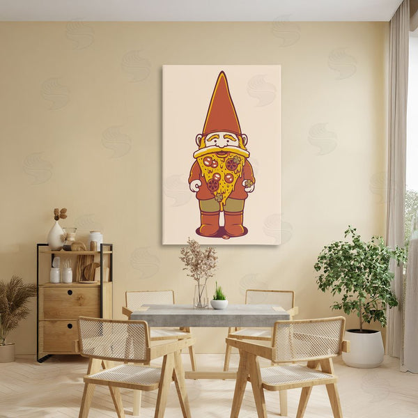 Stupell Industries Tobe Fonseca | Happy Pizza Gnome