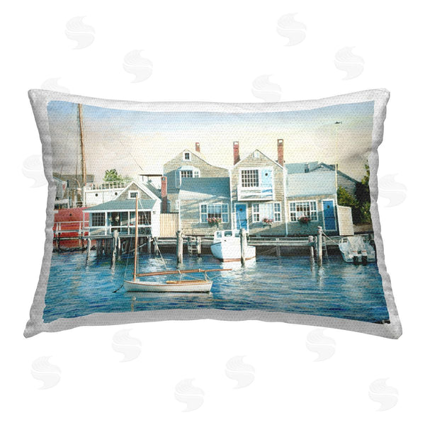 Stupell Industries Tom Mielko | Boat Harbor Pier