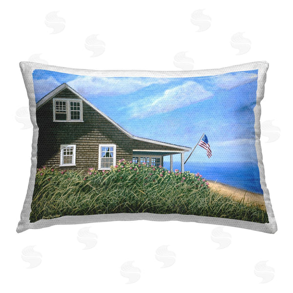 Stupell Industries Tom Mielko | Cape House With Flag