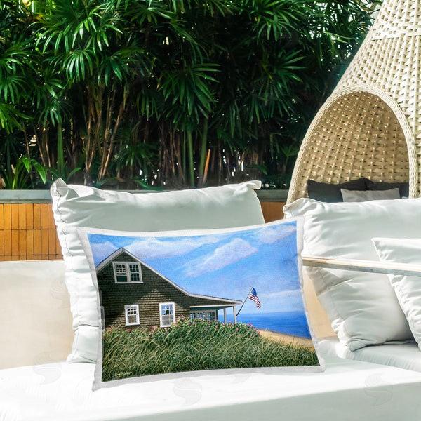 Stupell Industries Tom Mielko | Cape House With Flag